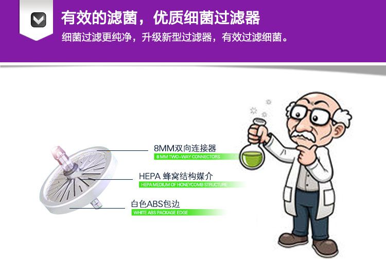 爱尔泰制氧机AT-1优质高效细菌过滤器。
